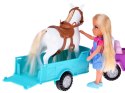 Ankiki Zestaw Lalka Farmerka z Koniem, Autkiem i Przyczepą ZA5881