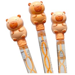 Bańki Mydlane Duża Różdżka Rozkładana Kapibara 35 cm 120 ml