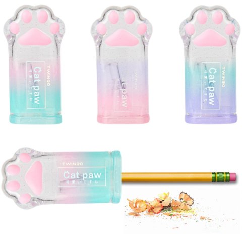 Temperówka Strugaczka Łapka Kotka Do Cienkich Kredek