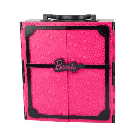 Zestaw Lalka Różowa Szafa Garderoba Dla Lalek Sukienki Buty Akcesoria