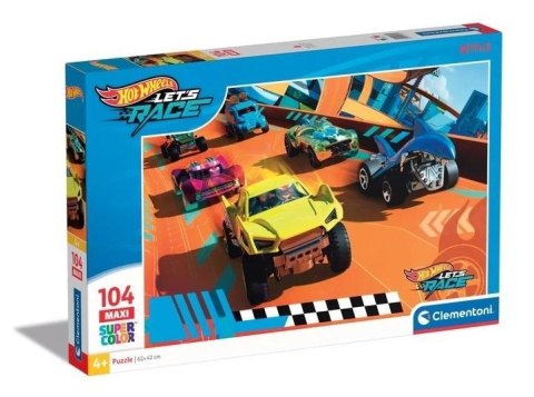 Puzzle 104 Maxi Super Kolor Hot Wheels