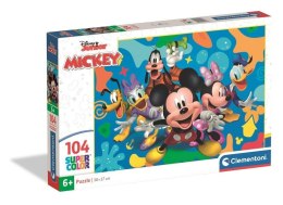 Puzzle 104 Super Kolor Mickey And Friends