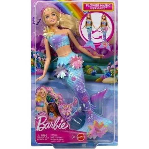 Barbie Syrenka Rozkwitające kwiaty