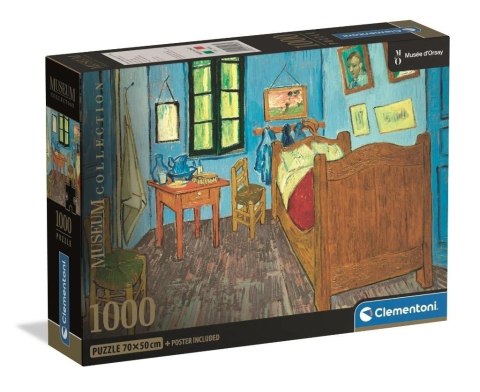 Puzzle 1000 Museum Van Gogh: Bedroom In Arles