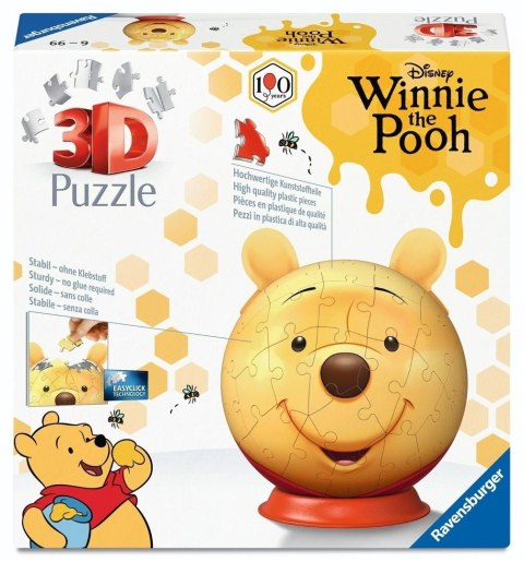 Puzzle 3D Winnie Pooh with ears