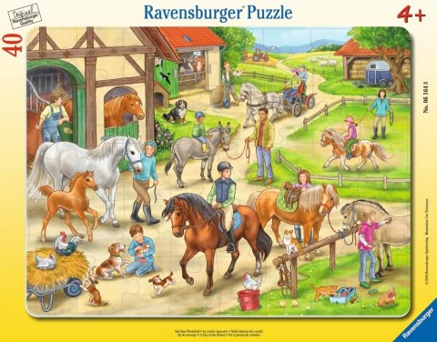 Puzzle 40 A Day at the Ranch Frame