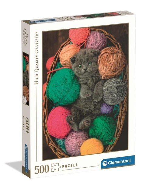 Puzzle 500 Fluffy Kitten