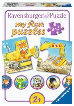 Puzzle 9x2 Animal Construction