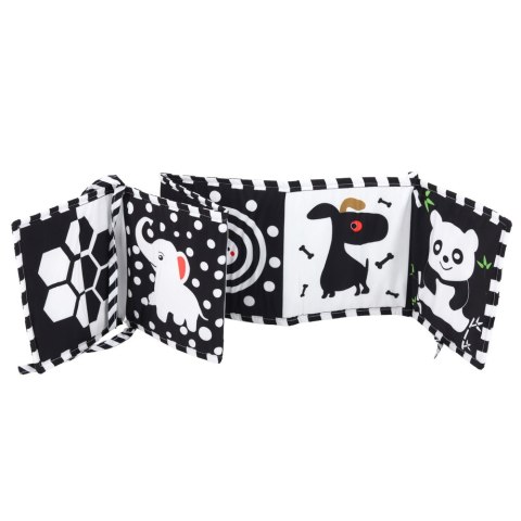 Rozkładana Książeczka Mata 2w1 Edukacyjna Kontrastowa Dwustronna