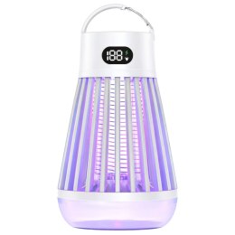 Elektryczna Lampka Owadobójcza Na Komary Światło UV Biała