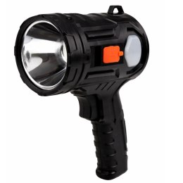 Latarka LED Szperacz Solarna 6 Trybów Powerbank Wymienne Filtry 19 cm