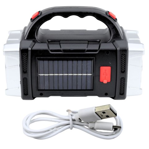 Wielofunkcyjna Latarka Solarna Szerokokątna LED HB-1678 38W