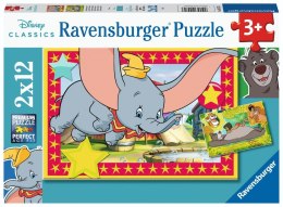Puzzle 2x12 Disney Animals