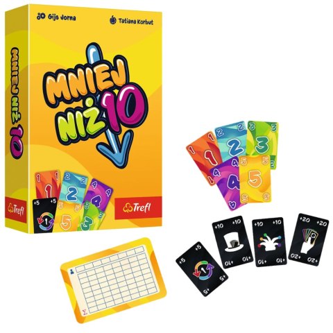 Gra karciana - Mniej niż 10 - Trefl 02880