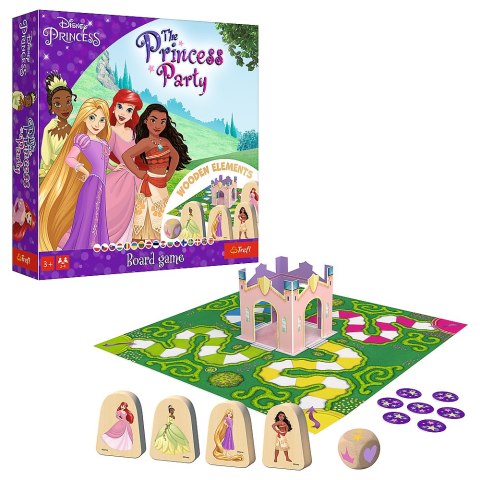 Gra planszowa - The Princess Party Disney - Trefl 02434