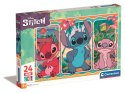 Puzzle 24 Maxi Super Color DISNEY STITCH Clementoni 24029