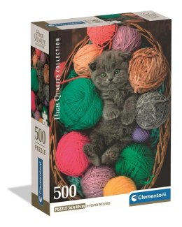 Puzzle 500 Fluffy Kitten