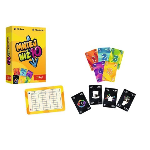 Gra karciana - Mniej niż 10 - Trefl 02880