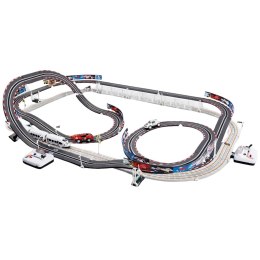 Ogromny Tor Wyścigowy Kolejka Elektryczna 2w1 Wyścigi 20 km/h