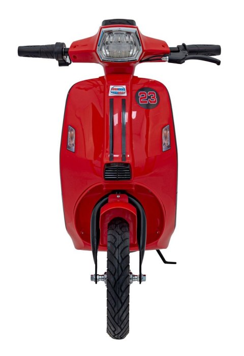 Pojazd Skuter Retro 23 Czerwony