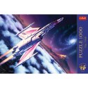 Puzzle - 1000 Premium Plus - Tea Time: Lot w kosmos - Trefl 12075