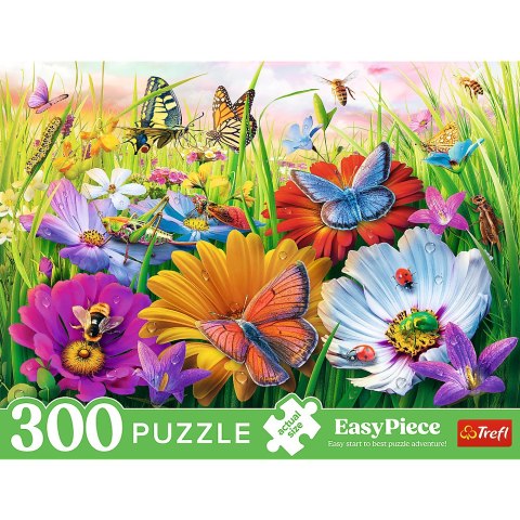 Puzzles - 300 EasyPiece - Owady na łące - Trefl 23103