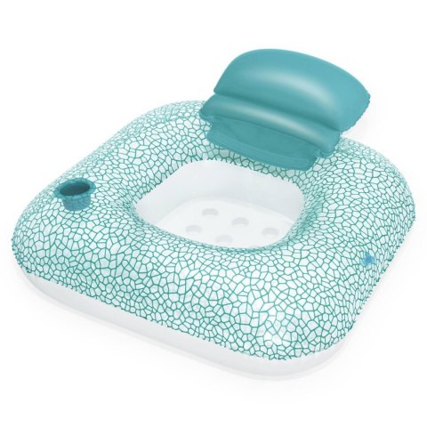 Dmuchany Fotel z poduszką Koło do pływania BESTWAY + Zestaw naprawczy