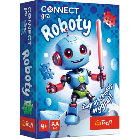 Gra dla dzieci - Connect Roboty - Trefl 02888