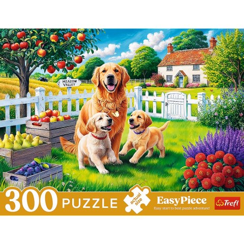 Puzzle - 300 EasyPiece - Pieski na wsi - Trefl 23101