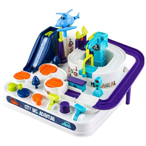 Samochodowy Tor Przeszkód Interaktywny Parking Edukacyjny 4 Auta