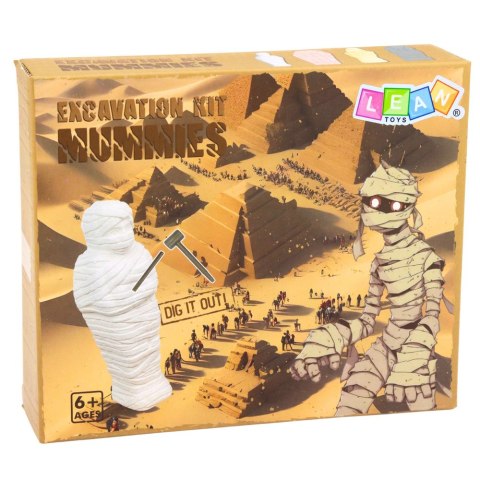 Zestaw Archeologiczny Egipskie Starożytne Wykopaliska Figurki