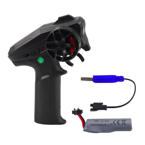 Auto Do Driftu Zdalnie Sterowane RC Wymienne Koła 4WD Niebieskie 1:24