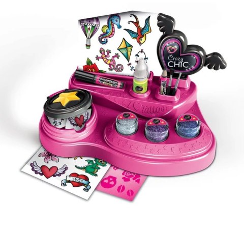 Crazy Chic Zestaw Szalone Tatuaże Clementoni 18771