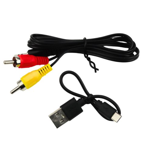 Elektroniczna Gra Konsola Retro Sup 400 Gier LCD 8 Bit Czarna