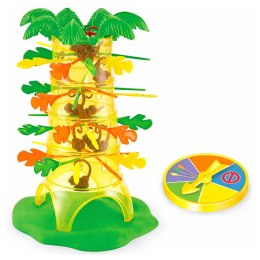 Gra Zręcznościowa Rodzinna Spadające Małpki Drzewo Palma Koło Losujące