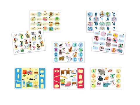 Gra edukacyjna Interaktywny Quiz Angielski Język Polski Clementoni 50943