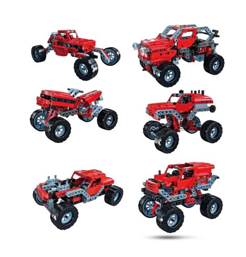 Naukowa Zabawa Klocki Laboratorium Mechaniki Monster Truck Język Polski Clementoni 50062