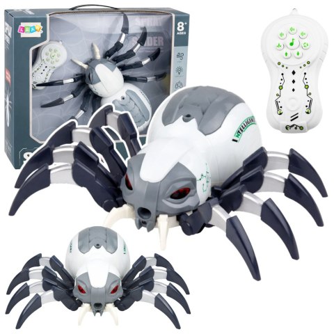 Pająk Robot Zdalnie Sterowany RC Efekt Dymu Światła Dźwięki