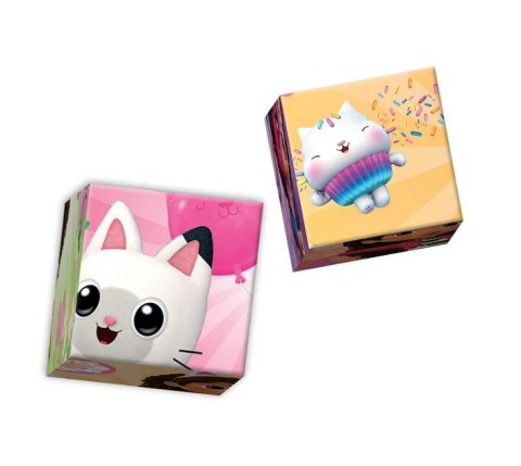 Zestaw Edukacyjny Puzzle Memo Klocki KOCI DOMEK GABI Clementoni 18319