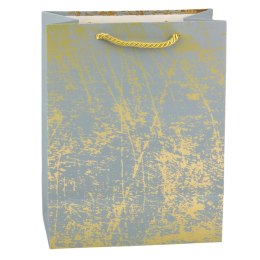 Torba Prezentowa Złote Zdobienia Elegancka 23 x 18 x10cm