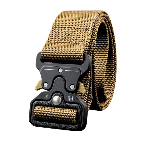 Taktyczny Pas Militarny Parciany Czarny 120 x 3,8cm