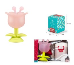 Gryzak Kwiatek Różowy + Opakowanie