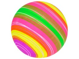 Gumowa Tęczowa Piłka do zabawy dla dzieci SP0714