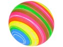 Gumowa Tęczowa Piłka do zabawy dla dzieci SP0714