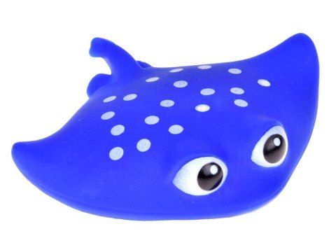 Gumowe zwierzątka do kąpieli x4 Żółw Rekin Wieloryb Płaszczka ZA5858