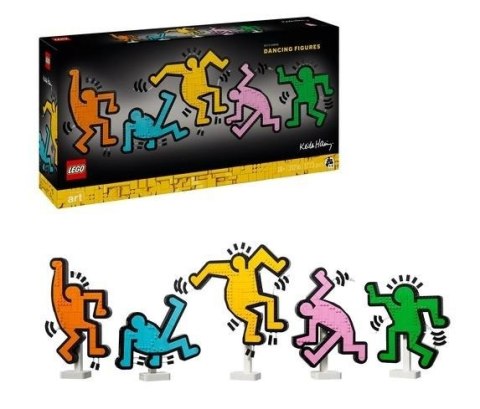 LEGO(R) ART 31216 Keith Haring tańczące postacie