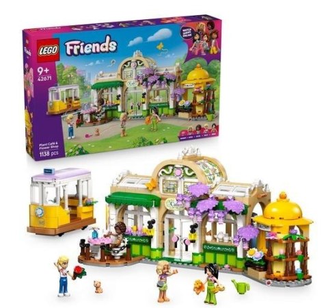 LEGO(R) FRIENDS 42671 Zielona kawiarnia i kwiaciarn