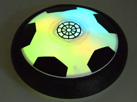 Latająca świecąca neonowa piłka nożna dysk 19cm GR0503