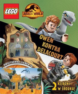 LEGO(R) Jurassic World. Owen kontra Delacourt