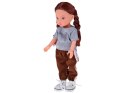 Lovely Girl Lalka z długimi szatynowymi włosami w sportowym stroju 33cm ZA5849